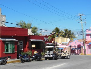 A colourful barrio
