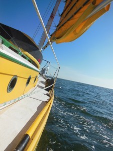Saililng on the Bay