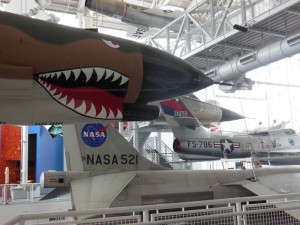 A cool break in the Air and Space museum