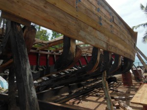 Traditional boat construction