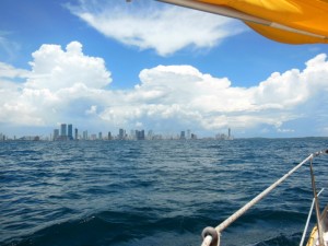 Approaching Cartagena